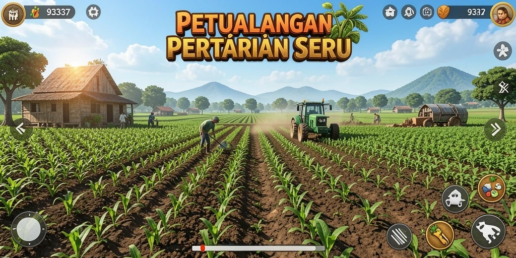 Gameplay Farming yang menakjubkan dalam 93337.
