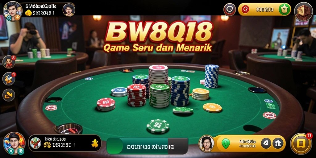 Tampilan gameplay QiuQiu yang menarik dalam BW888.