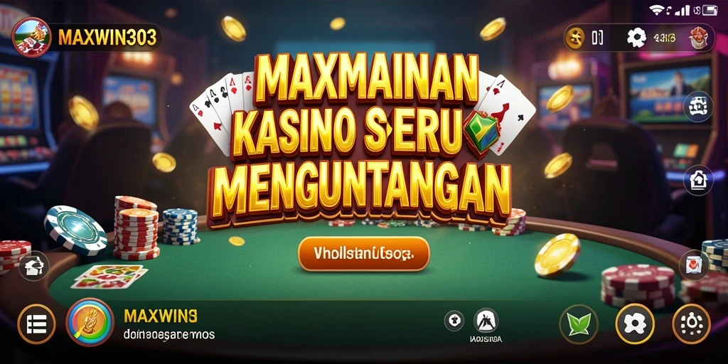 Tampilan gameplay seru di MAXWIN303 dengan grafis menawan.