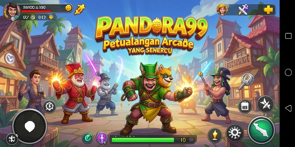 Tampilan gameplay seru PANDORA99 dalam aksi.