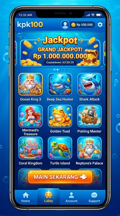 Proses unduh aplikasi yang mudah melalui kpk100.